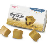 Xerox - CONSUMABLES (SOHO) INK CARTRIDGE YELLOW SOLID 3PCS F/ PHASER 8500/8550