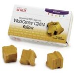 Xerox - CONSUMABLES (SOHO) GENUINE XEROX WORKCENTRE C2424 SOLID INK YELLOW (3 STICKS)