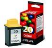 Lexmark Nr.20 inkcartridge color for 5xxx/7xxx//P704/P705/P3120/P3150//X70/X73/X80/X83/X84/X85/X125/X4250/Z42/Z52/Z82/Z705 - F4270
