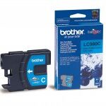 Brother LC-980C Cyaan (260 Pagina's met 5% Bedrukt)