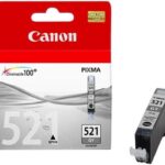 Canon CLI-521GY  grijs(bevat 9ML. tot 1395 pagina's met 5% bedrukt)