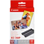 Canon Paper KC-36IP/Ink+Paper Set 36sh Canon KC-36IP Ink + 36 sheets for CP-100/CP-200/CP-220/CP-300/ Selphy CP330/CP400/CP500/CP510/CP600/CP710