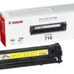 Canon 716 Toner geel( tot 1500 pagina's met 5% bedrukt)