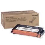 Xerox Toner f Phaser 6280 black high capacity (8.000 pagina's met 5% bedrukt)