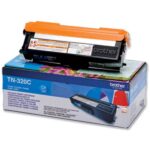 Brother toner TN-320C cyaan  (tot 1.500 pagina's met 5% bedrukt)