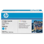 HP toner CE261A cyaan