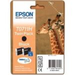 Epson T0711 TWIN PACK BLACK HC (2x 11.1ml)