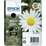 Epson 18XL T1811 black (tot 470 pagina's met 5% bedrukt)