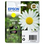 Epson 18 T1804 yellow (tot 180 pagina's met 5% bedrukt)