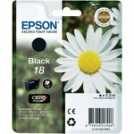 Epson 18 T1801 black (tot 175 pagina's met 5% bedrukt)