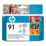 HP 91 printkop Licht Magenta en Licht cyaan
