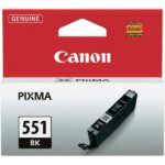 Canon CLI-551BK Zwart (tot 319 pagina's met 5% bedrukt)