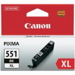Canon CLI-551BK XL Zwart (tot 680 pagina's met 5 % bedrukt)