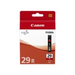 Canon PGI-29R Inktcartridge Rood(( tot 2370 10x15 foto's)