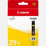 Canon PGI-29Y Inktcartridge Geel( tot 1420 10x15 foto's)
