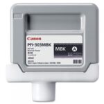 Canon PFI-303MBK Inktcartridge Mat zwart (tot 300 pagina's met 5% bedrukt)