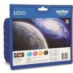 Brother LC-900VALBP BK/Y/C/M Brother LC900Valuepack - Print cartridge - 1 x black. yellow. cyan. magenta - for DCP 11X. 120. 31X. 340. 425  FAX 18XX  IntelliFAX 1940  MFC 21X. 3340. 425. 5440. 640. 820