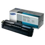 Samsung Toner cyaan f CLP-415/ CLX-4195 Samsung CLT-C504S - Toner cartridge - 1 x cyan - 1800 pages - for CLP-415N. 415NW  CLX 4195FN. 4195FW. 4195N