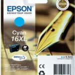 Epson 16XL cyaan (bevat 6.5 ml. tot 450 pagina's  )