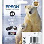 Epson Photo 26 black (bevat 4.7ml. tot 200 pagina's met 5% bedrukt )