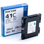 Ricoh GC-41C cyaan (tot 2.200 pagina's met 5% bedrukt)