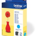 Brother LC-121C cyaan (300 pagina's met 5% bedrukt)