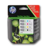 HP 932XL/933XL multipack black/cyan/yellow/magenta (tot 1.000 pagina's met 5% bedrukt)