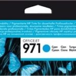 HP 971 cyaan (tot 2.500 pagina's met 5% bedrukt)