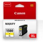 Canon PGI-1500XL YELLOW capaciteit:  (tot 935 pagina's met 5% bedrukt)
