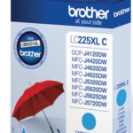 Brother LC-225XLC Cyan Inkt (tot 1200 pagina's met 5% bedrukt)