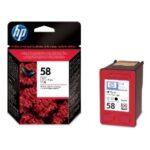 HP 58 photo (tot 125 pagina's met 5% bedrukt)