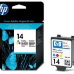 HP 14 color (tot 470 pagina's met 5% bedrukt)