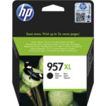 HP 957XL black (tot 3000 pagina's met 5% Bedrukt)