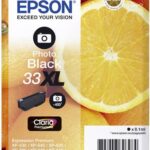 Epson 33XL black photo(bevat 8.1ml - tot 400 pagina's met 5% bedrukt)
