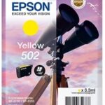 Epson 502 Yellow (Tot 165 pagina's met 5% bedrukt)