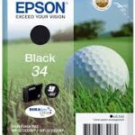 Epson 34 black (tot 350 pagina's met 5% bedrukt)