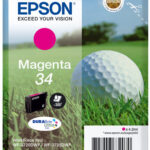 Epson 34 magenta (tot 300 pagina's met 5% bedrukt)