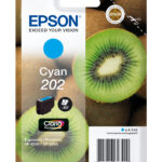 Epson 202 cyaan (tot 300 pagina's met 5% bedrukt)
