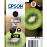 Epson 202 black (tot 250 pagina's met 5% bedekt)