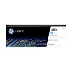 HP toner 415X W2031X cyaan (tot 6.000 pagina's met 5% bedrukt)