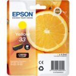 Epson T3344 yellow (bevat 4.5ml - tot 300 pagina's met 5% bedrukt)