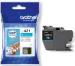 Brother LC-421C cyaan (tot 200 pagina's met 5% bedrukt)