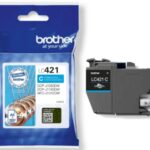 Brother LC-421C cyaan (tot 200 pagina's met 5% bedrukt)