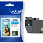 Brother LC-421XLC cyaan (tot 500 pagina's met 5% bedrukt)
