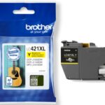 Brother LC-421XLY yellow (tot 500 pagina's met 5% bedrukt)