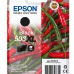 Epson 503XL Singelpack Zwart 9.2ml(Origineel) chil