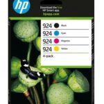 HP 924 Multipack zwart en kleur (Origineel)