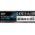 Silicon Power 512GB PCIe M.2 NVMe SSD A60 Gen3x4 R/W up to 2200/1600 MB/s