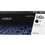 HP 142A zwart  HP 142A zwart