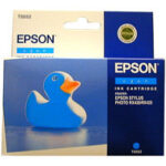 Epson T0552 Cyaan (Bevat 8ml - tot 290 pagina's met 5% bedrukt)